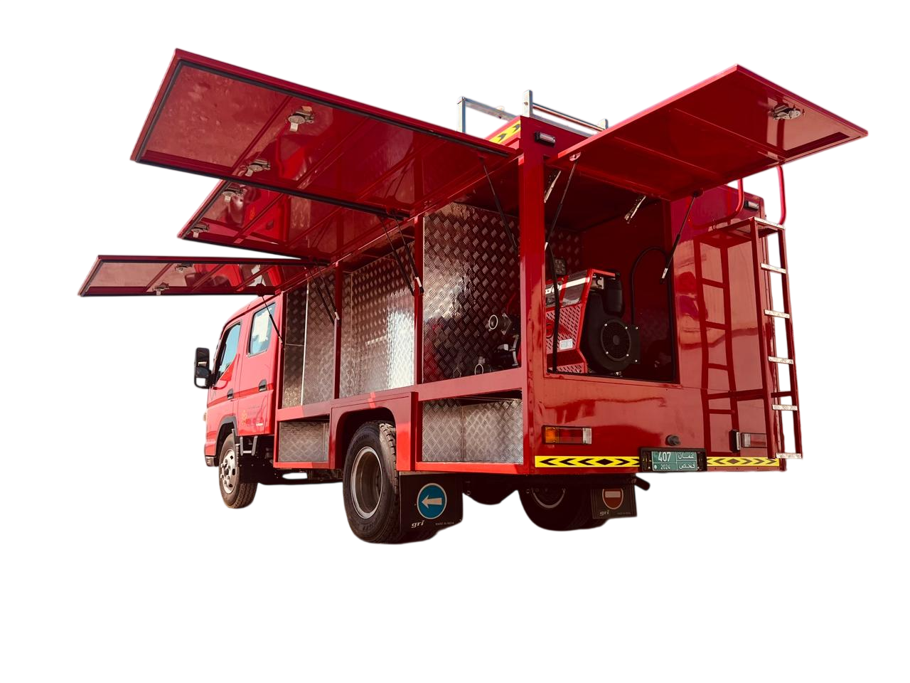 Custom fire & rescue truck