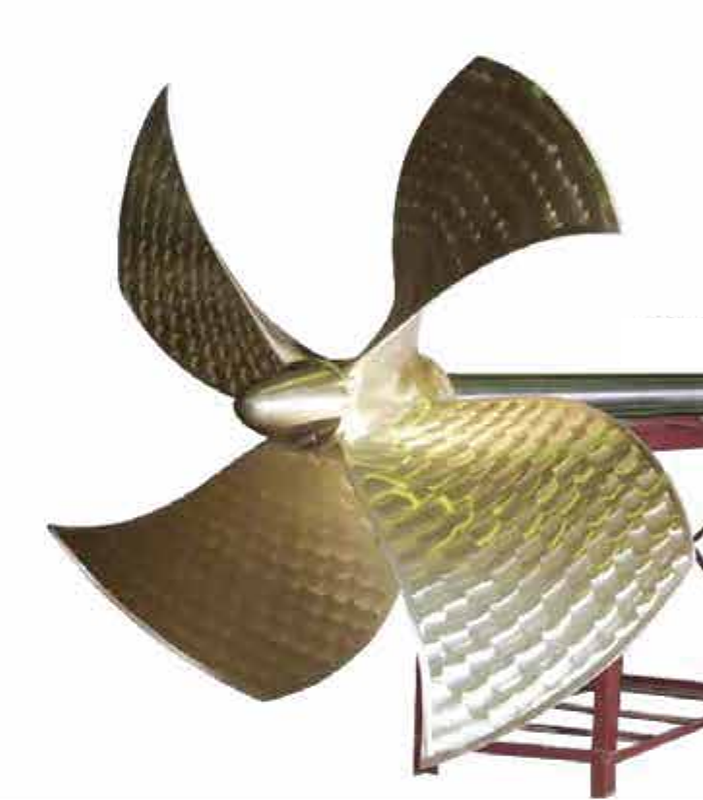 Gold high-skew Kaplan propeller